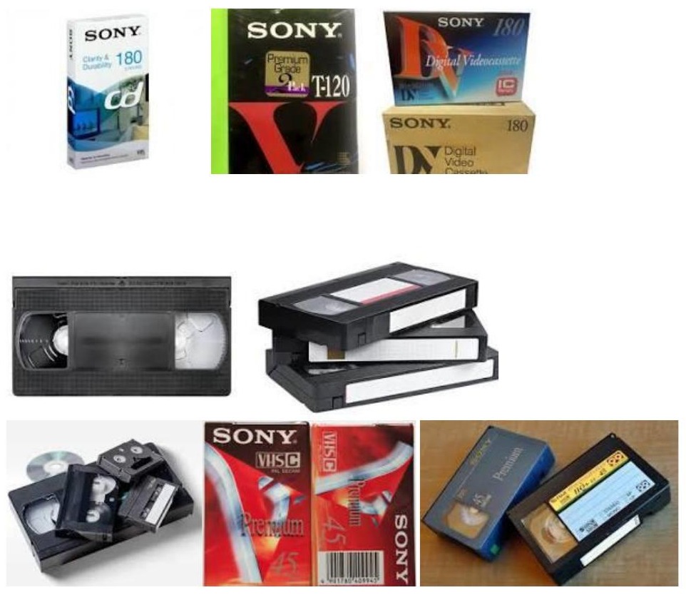 VHS Cassette Collection
